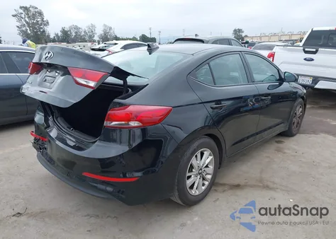 2018 Hyundai Elantra Value Edition z USA, uszkodzony, nr VIN 5NPD84LF8JH278425